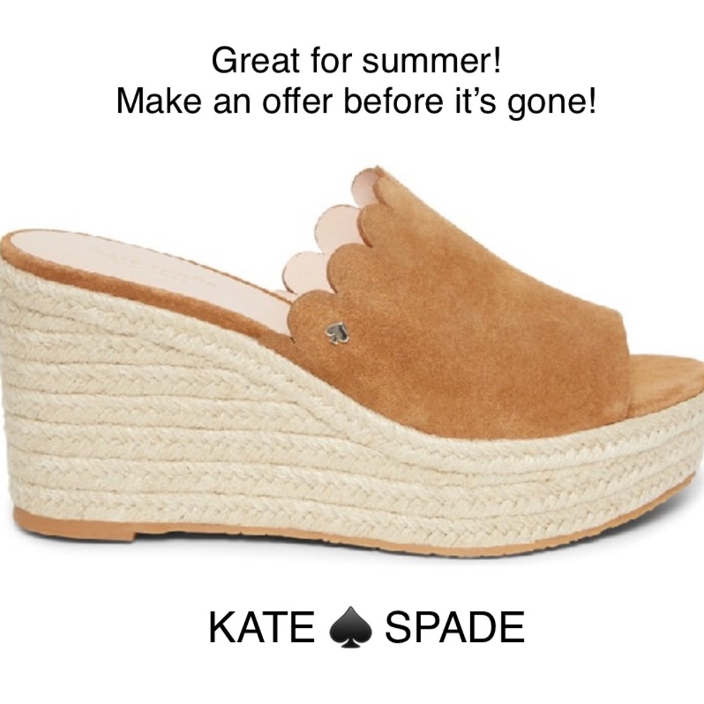 BNWT Kate Spade ♠️ summer wedge